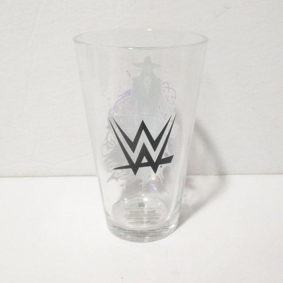 THE UNDERTAKER WWE/WWF Wrestling GLASS 16 oz NEW! - Picture 5 of 7